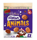Cadbury Festive Animals 6 pack 119g