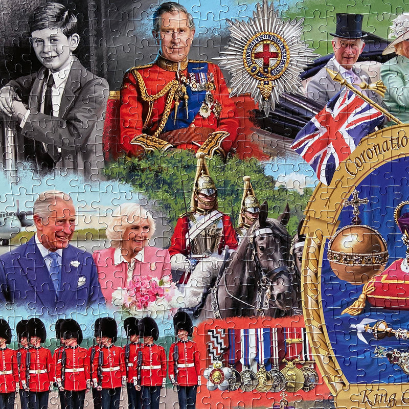 Gibsons Coronation of a King 1000pc Puzzle