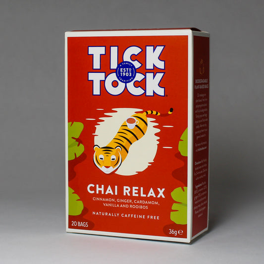 Tick Tock Chai Relax Tea - 20 Bags