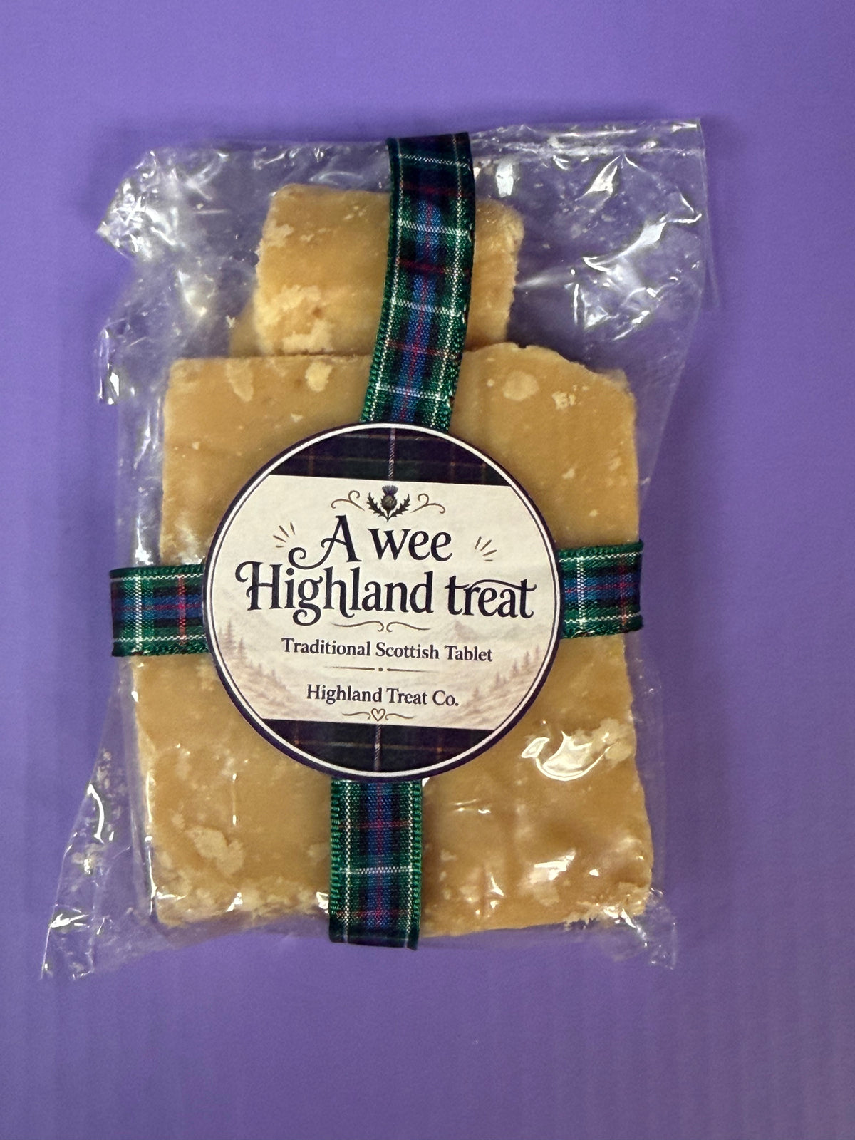 Highland Treat Co. Scottish Tablet - Wee Highland Treat 100g