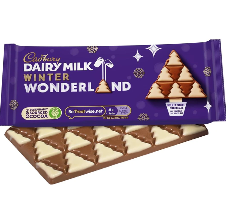 Cadbury Dairy Milk Winter Wonderland Bar 100g