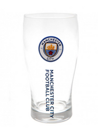 Manchester City Wordmark Tulip Pint Glass