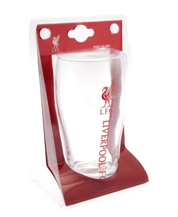 Liverpool Wordmark Tulip Pint Glass