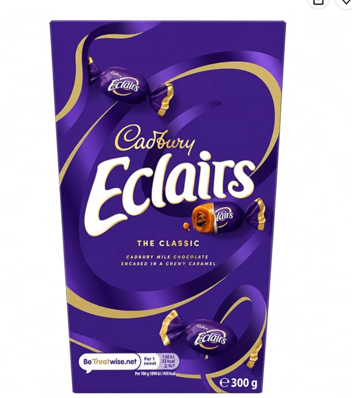 Cadbury Eclairs Carton 300g
