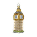 Big Ben Hand-Painted Glass Christmas Ornament