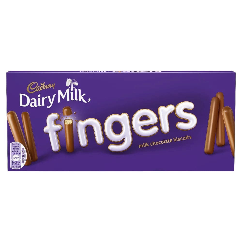 Cadbury Milk Chocolate Fingers 114g
