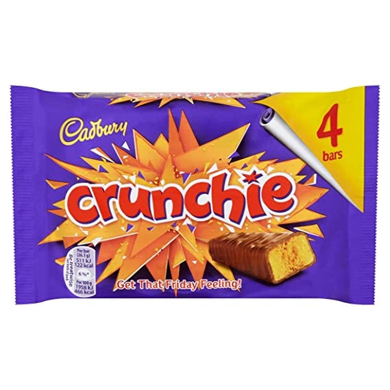 Cadbury Crunchie 4pk