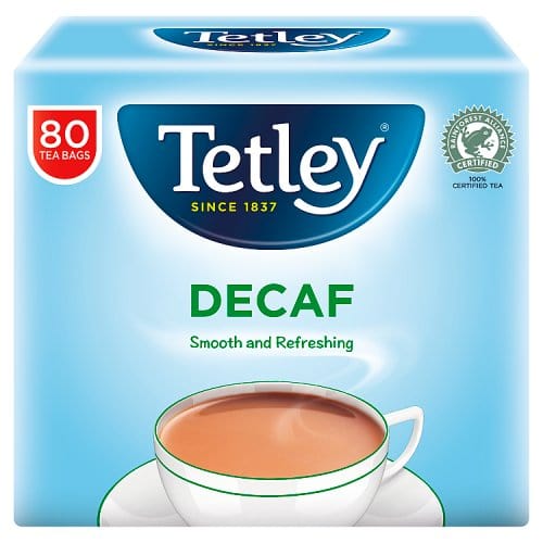 Tetley Decaf 80 Bags