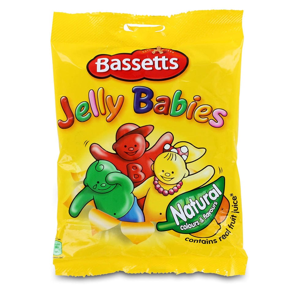 Maynards Bassetts Jelly Babies Bag 130g